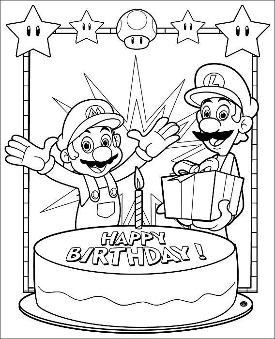 brothers clipart coloring