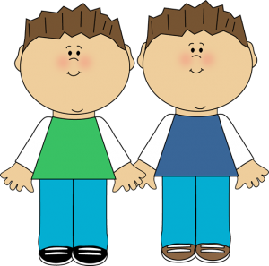 Brothers clip art twin. Brother clipart person