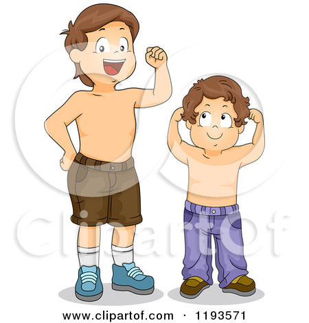 brothers clipart tall brother
