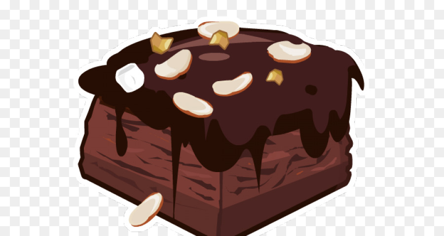 Brownie clipart cartoon. Chocolate cupcake food 