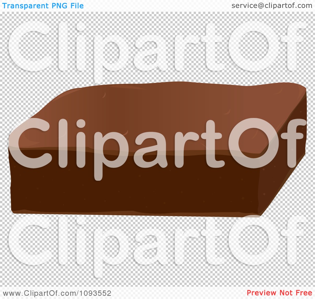 Chocolate pencil and in. Brownie clipart cartoon