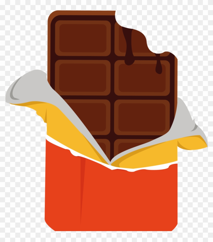 Brownie clipart choc. Chocolate bar white 