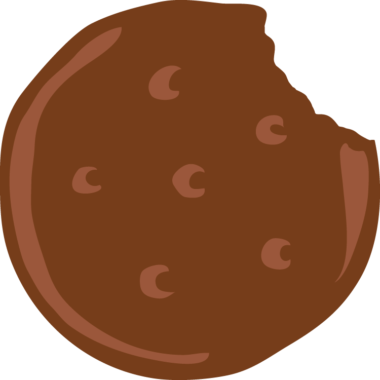 House cookies color cherry. Brownie clipart cookie brownie