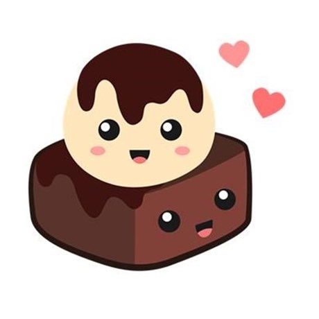 brownie clipart cute