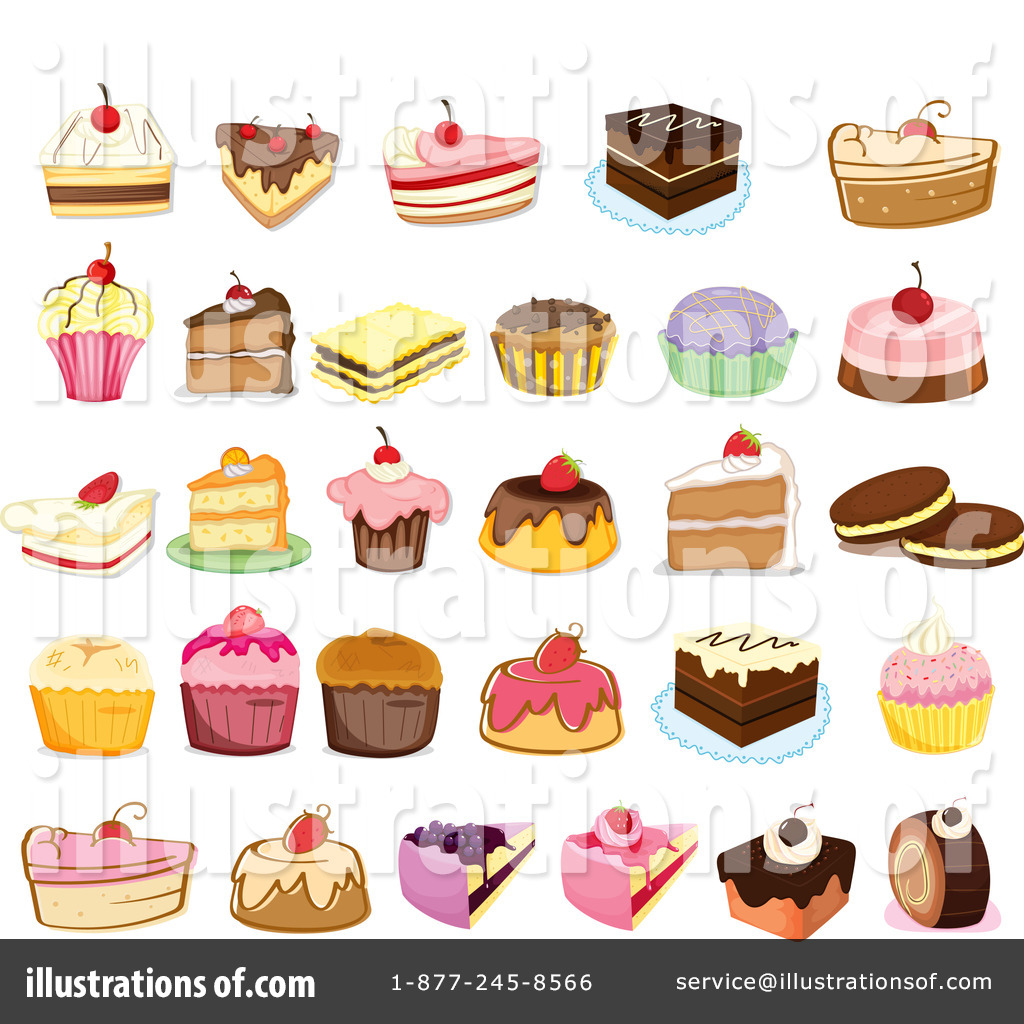 Brownie clipart dessert. Illustration by graphics rf
