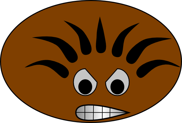 Brownies clipart face. Brownie clip art at