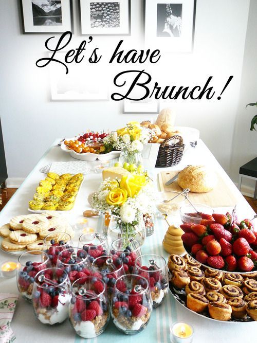 brunch clipart breakfast party