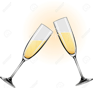 Free images at clker. Brunch clipart champagne