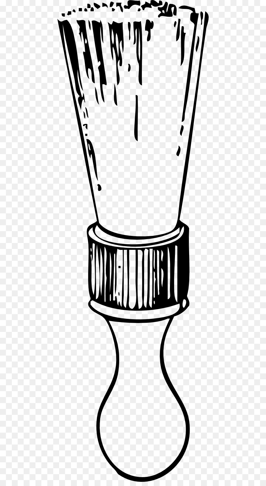 Brush clipart line art. Comb shaving shave clip