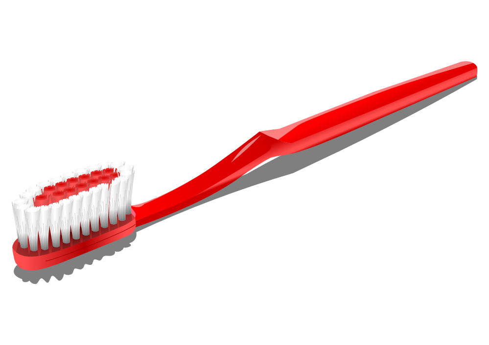 clipart mustache toothbrush