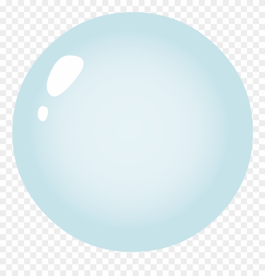 Circle plain bubble png. Bubbles clipart bubbly