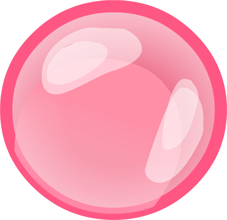 Image gum png club. Clipart free bubble