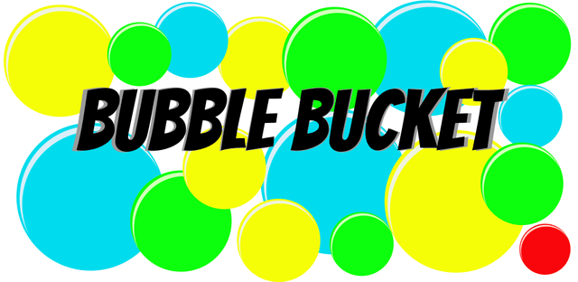 bubble clipart bucket