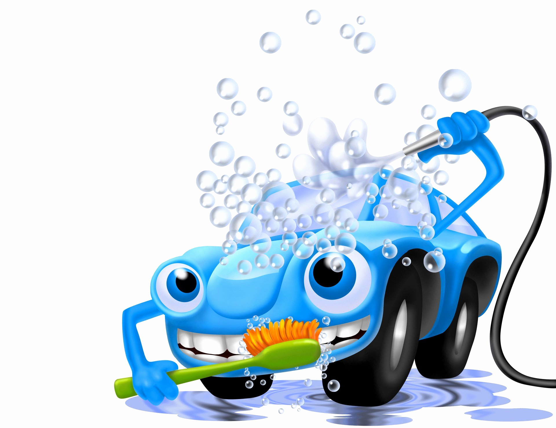 bubbles clipart car wash