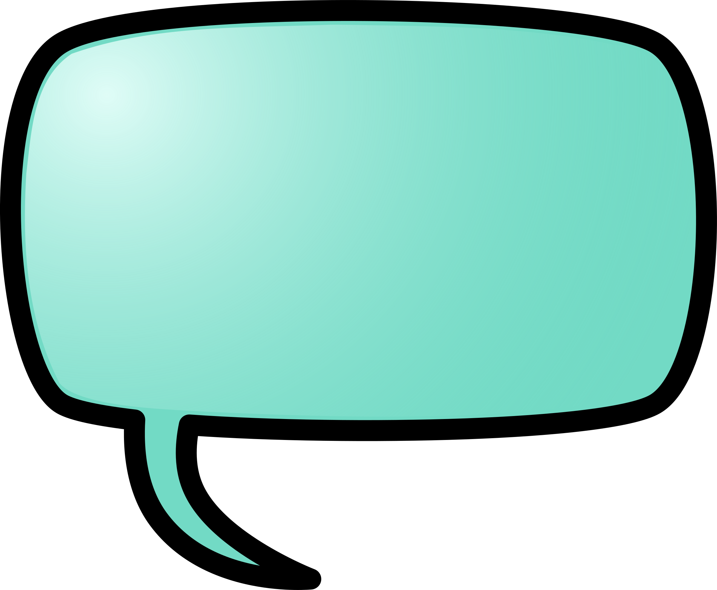 thoughts clipart conversation box