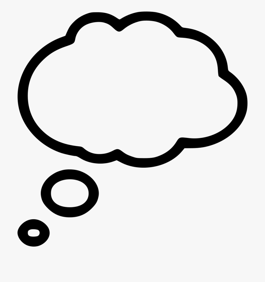 thoughts clipart bubble chat