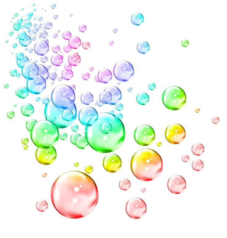 bubble clipart colour