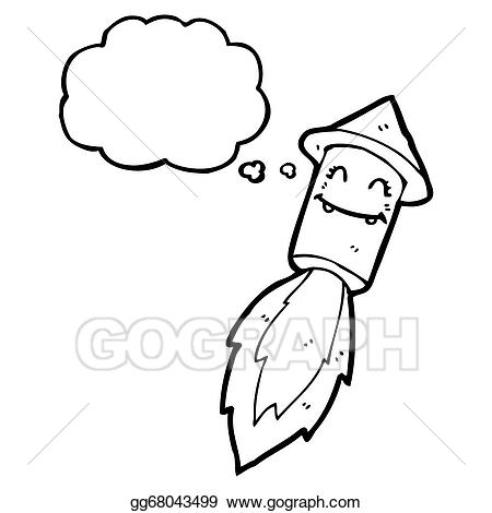 Bubble clipart drawing. Stock illustration cartoon firework