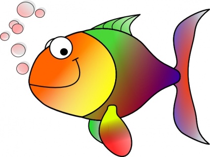 bubble clipart fish