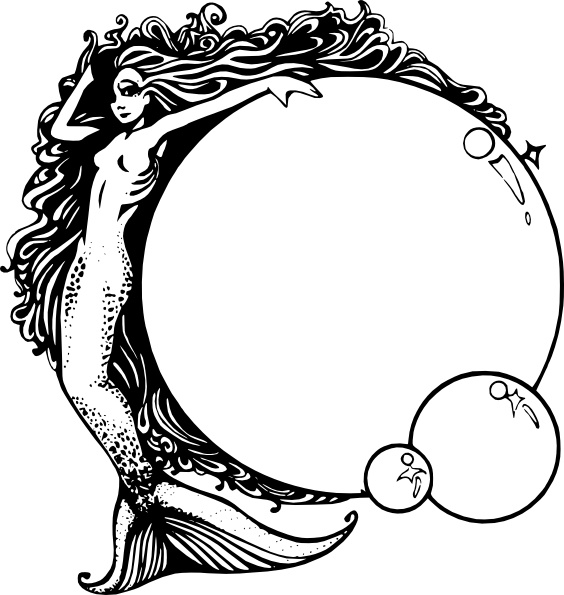 Bubble mermaid