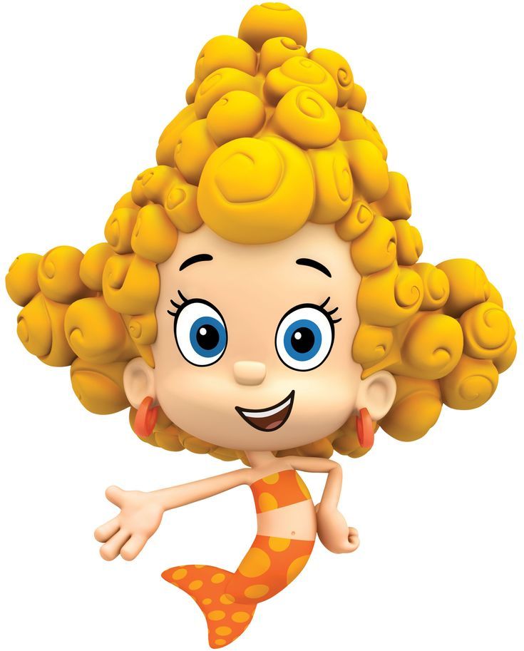 Popular characters from guppies. Bubbles clipart bubble guppie