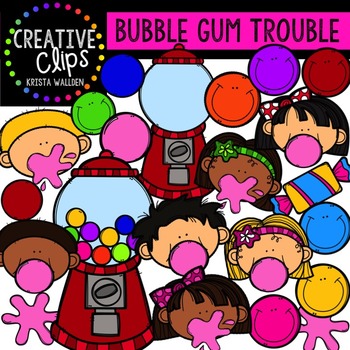 bubbles clipart bubblegum