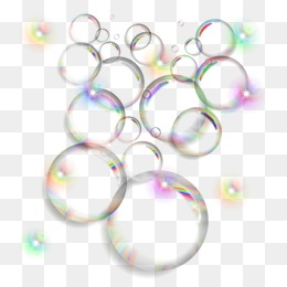 bubbles clipart colour