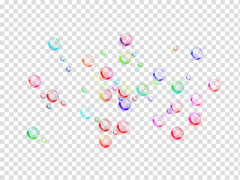 Assorted color illustration bubble. Bubbles clipart file