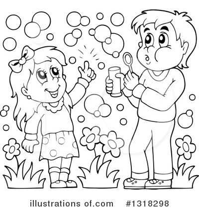 bubbles clipart illustration