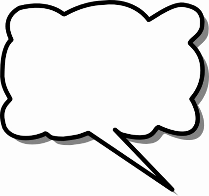Bubble unique template document. Bubbles clipart word