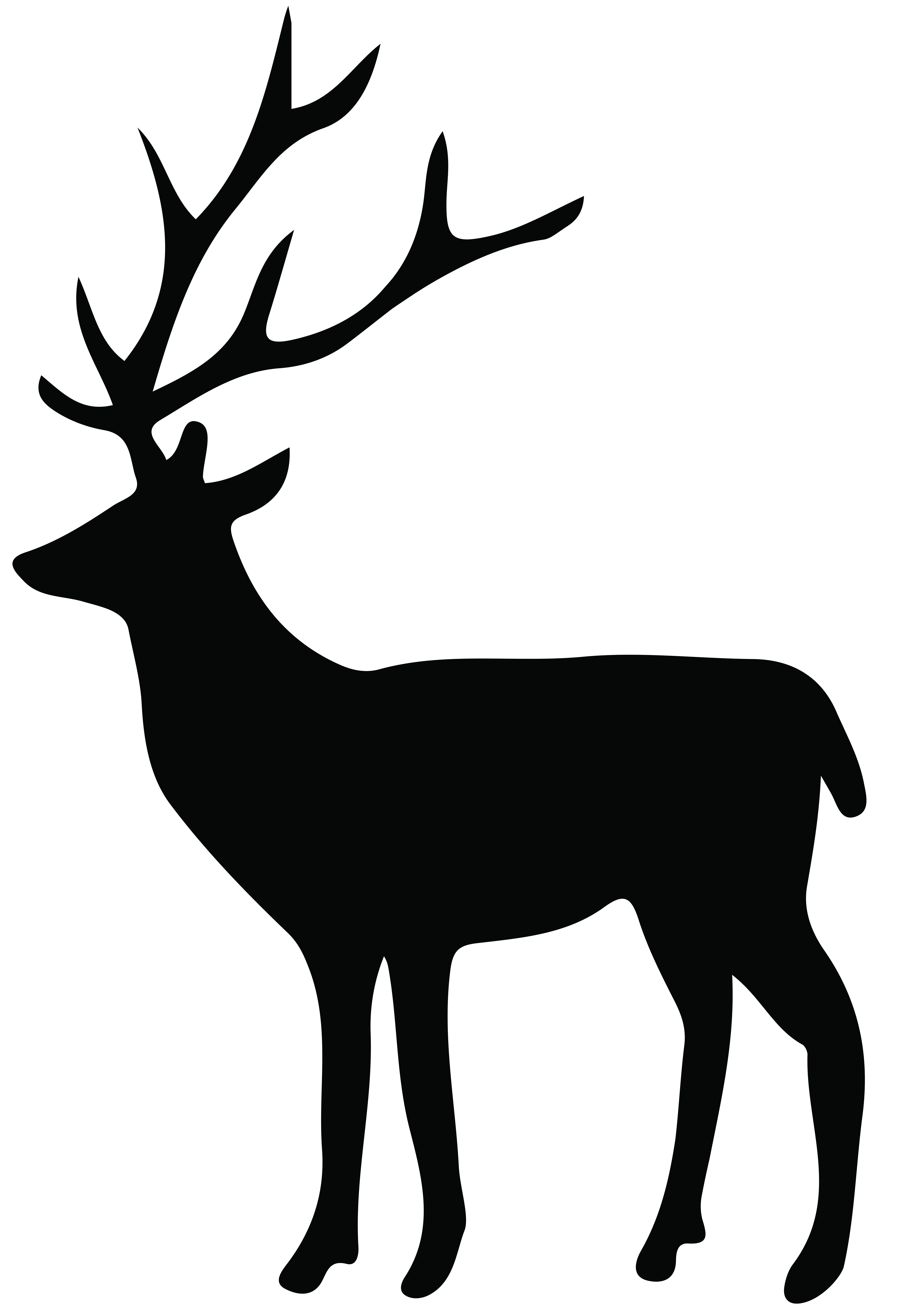 clipart reindeer deer