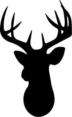 Buck clipart silhouette. I had so much