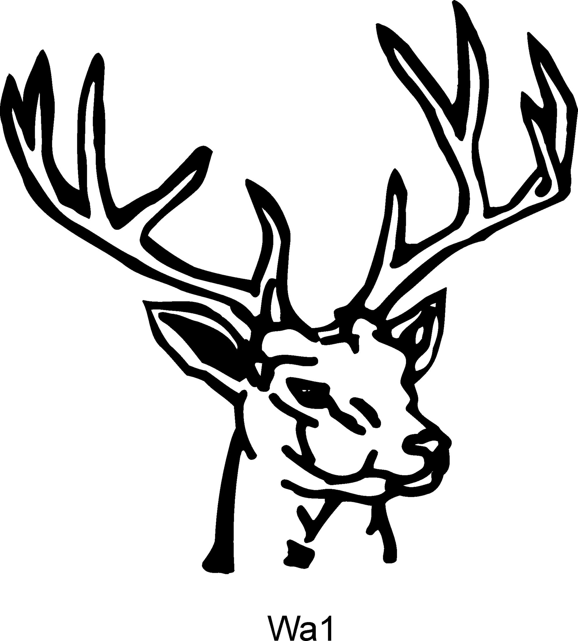 buck clipart simple