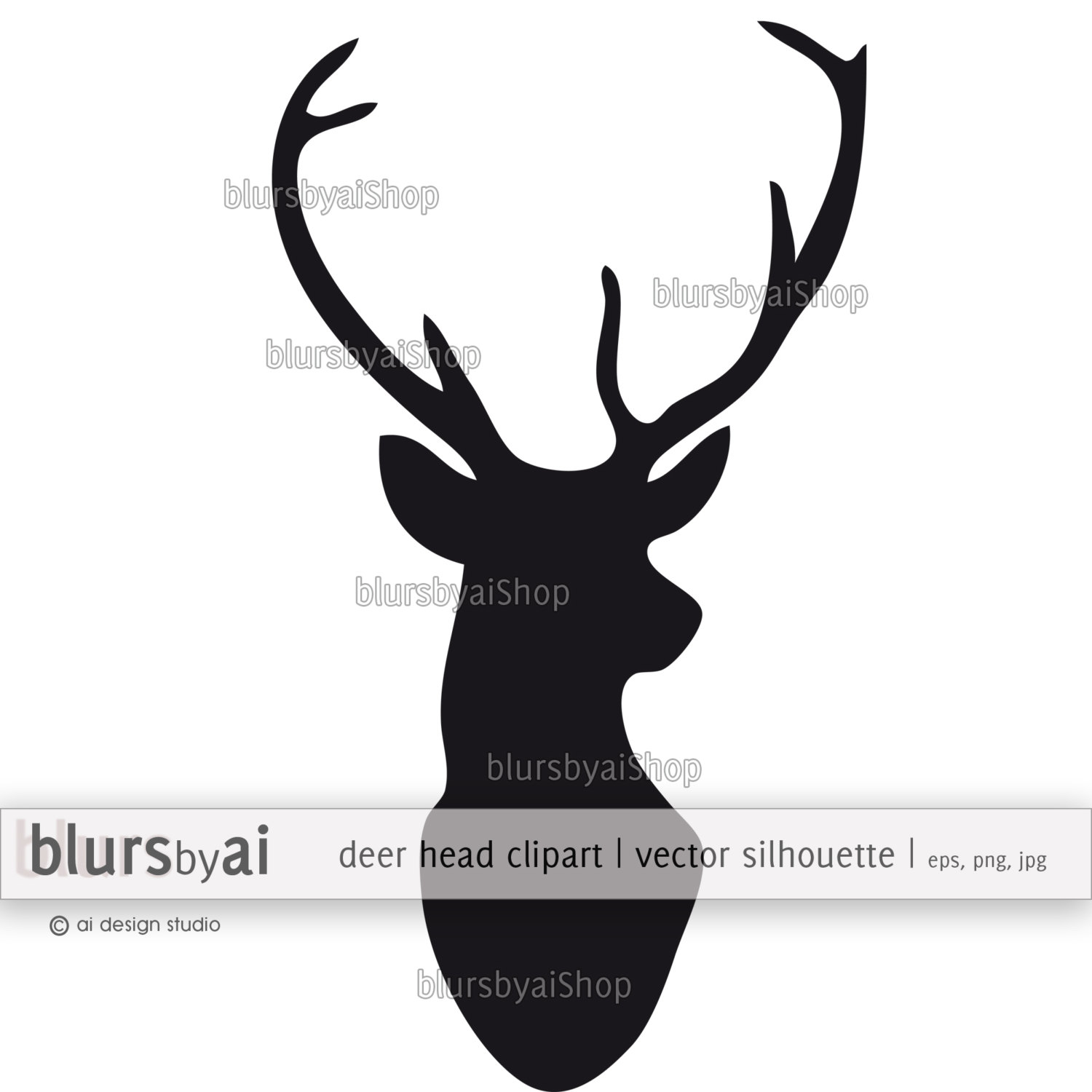 buck clipart vector