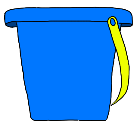 bucket clipart animated