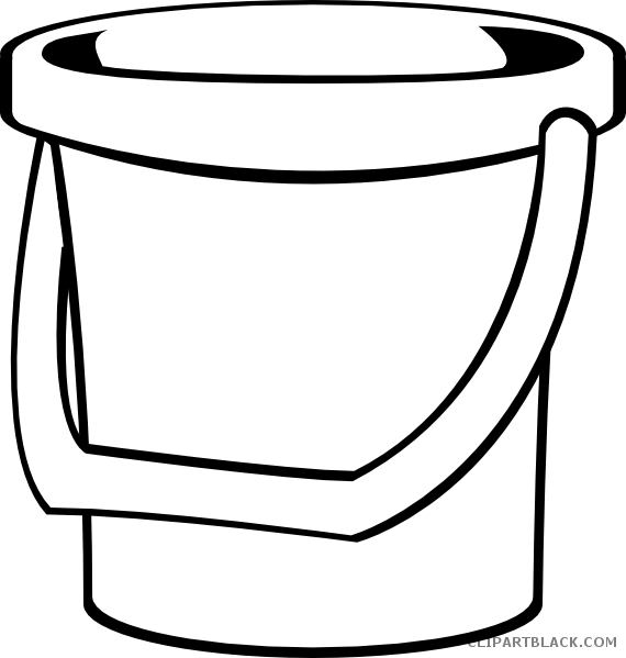 bucket clipart bucket outline