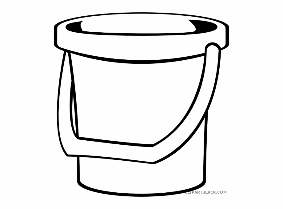 Bucket clipart bucket outline, Bucket bucket outline Transparent FREE