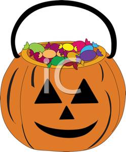 clipart candy bucket