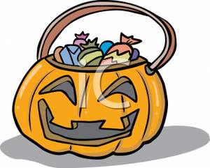 bucket clipart candy
