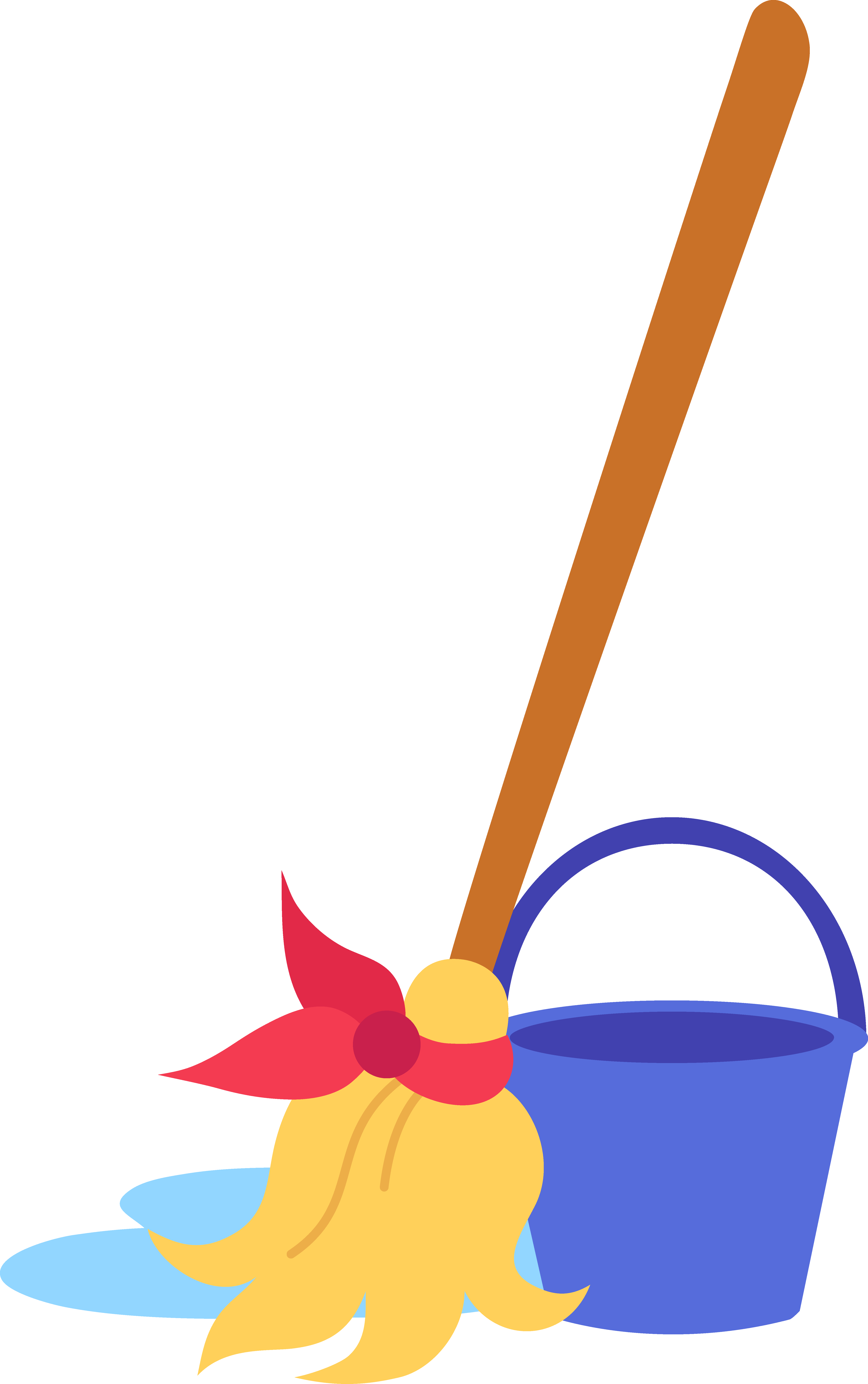 Mop and clip art. Clean clipart bucket