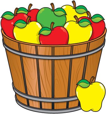 clipart fruit bucket