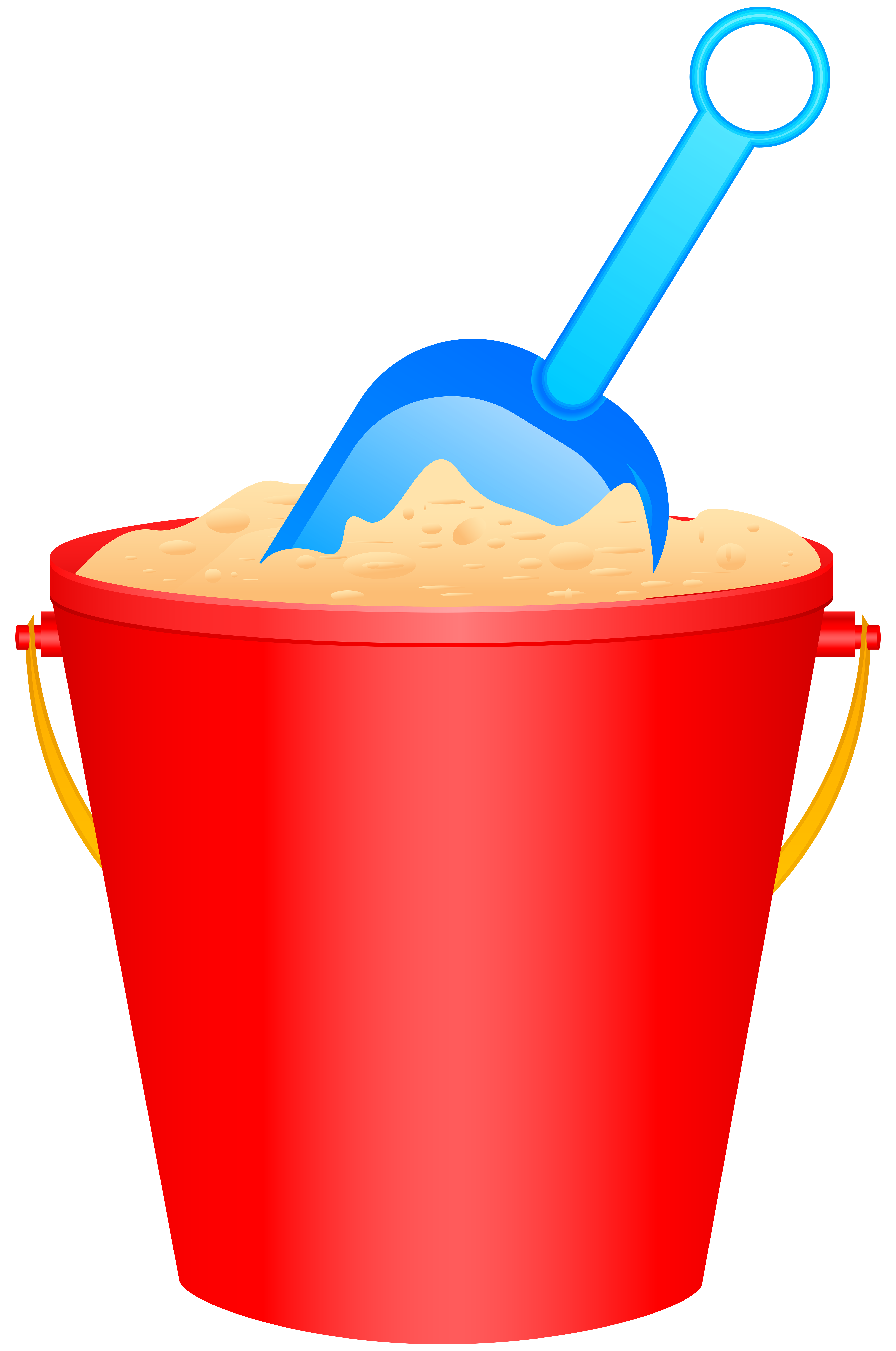 Foods clipart beach. Bucket and shovel png