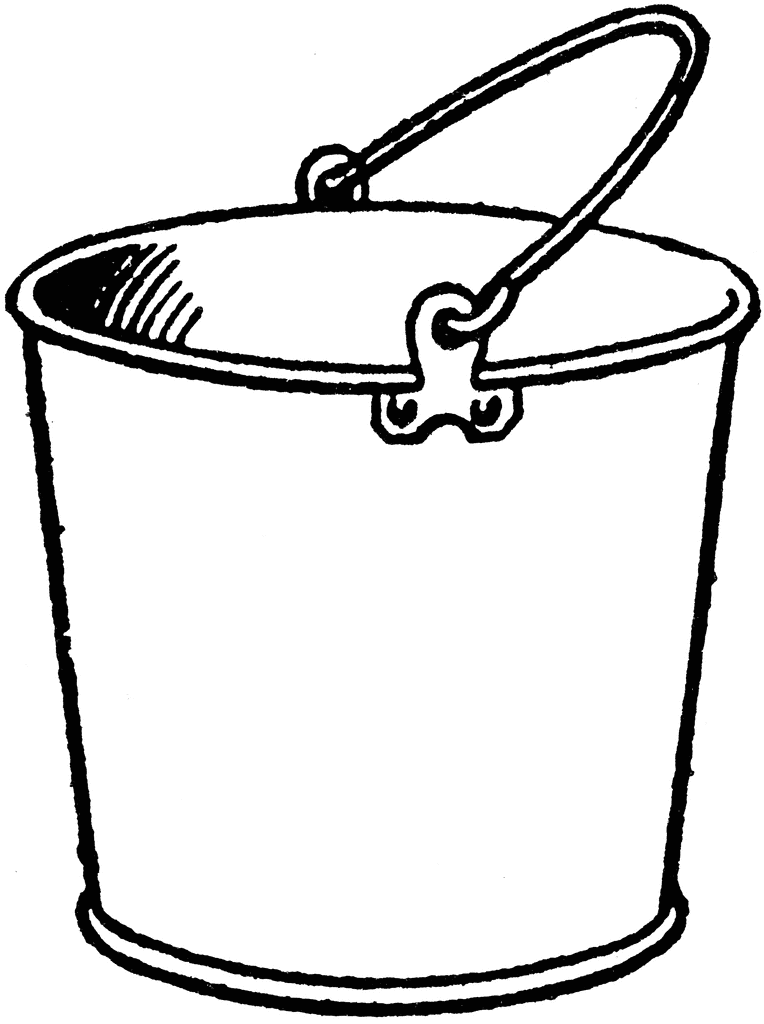 bubble clipart bucket