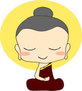 buddha clipart cartoon