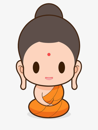 buddha clipart cute
