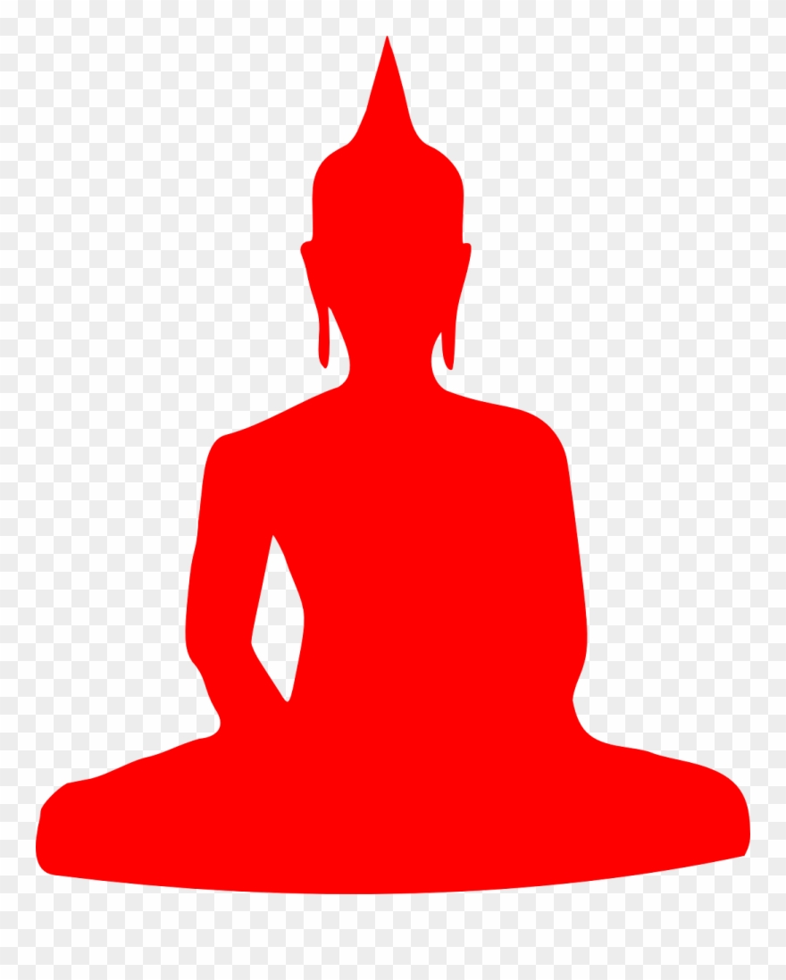 Gautama png silhouette . Buddha clipart graphic