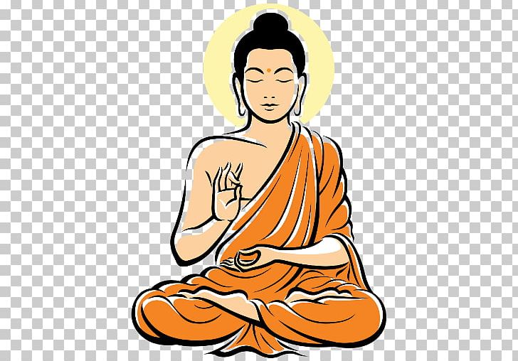 Buddha clipart illustration. Gautama the drawing buddhism