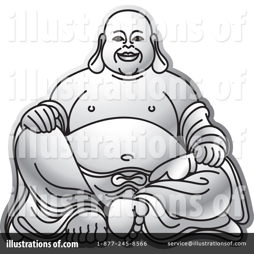 Buddha clipart illustration. By lal perera royaltyfree