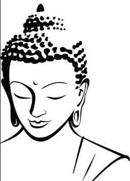 buddha clipart simple