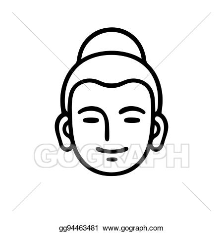 buddha clipart simple